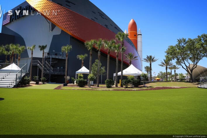 SYNLawn Utah commercial artificial grass for theme parks